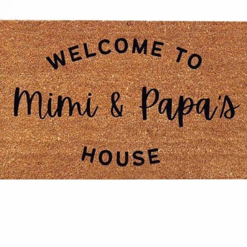 Welcome Doormat - Brown